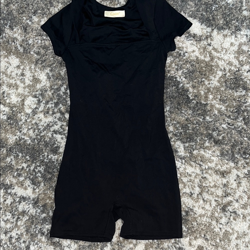 Black One Piece romper